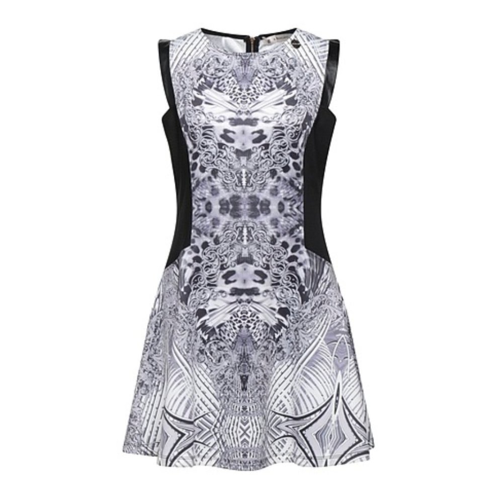 A.MANGANO Printed Dress Size L